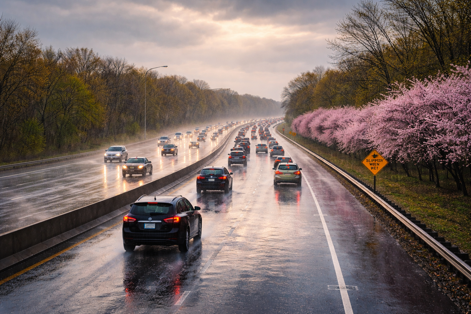 Spring Weather Brings Travel Challenges for CNY Commuters