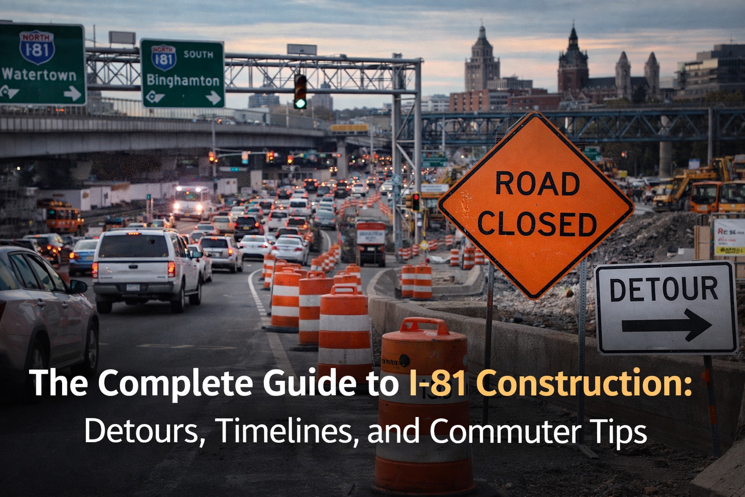 The Complete Guide to I-81 Construction: Detours, Timelines, and Commuter Tips