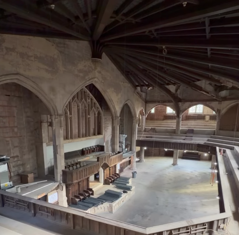 A Downtown Gothic Castle Has Been Waiting 35 Years to Open Its Bar. The Wait Is Over.