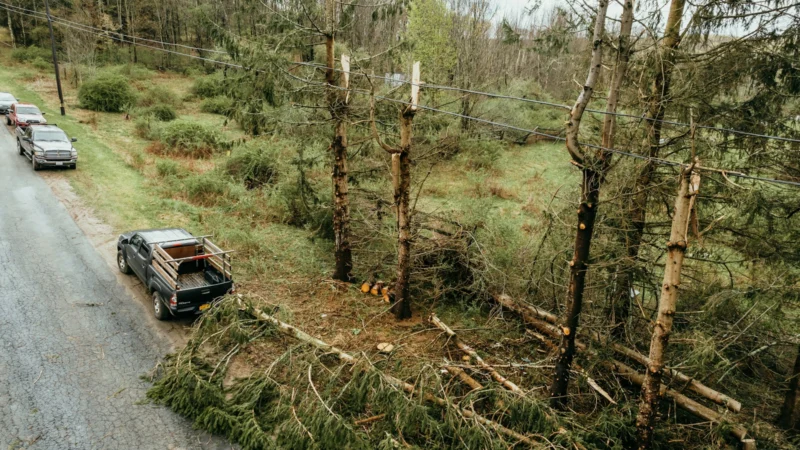 Severe Storms Sweep Through Central New York — Downed Power Lines, Damage Reports Across Region