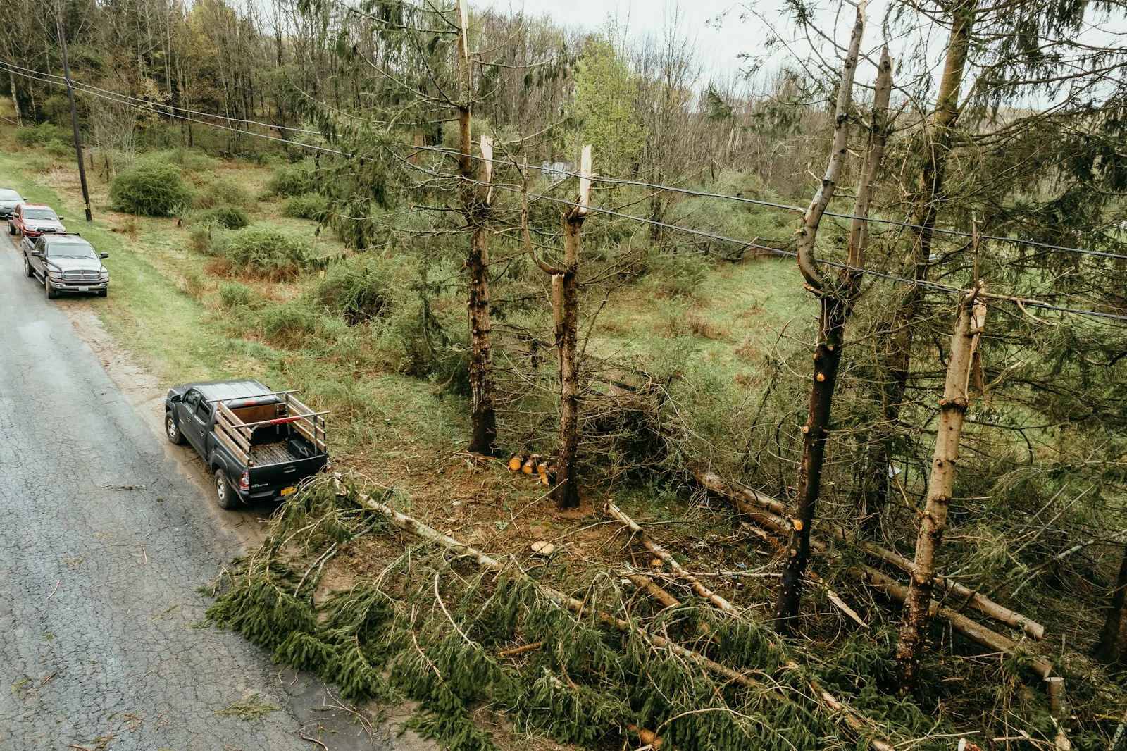 Severe Storms Sweep Through Central New York, Downed Power Lines ...
