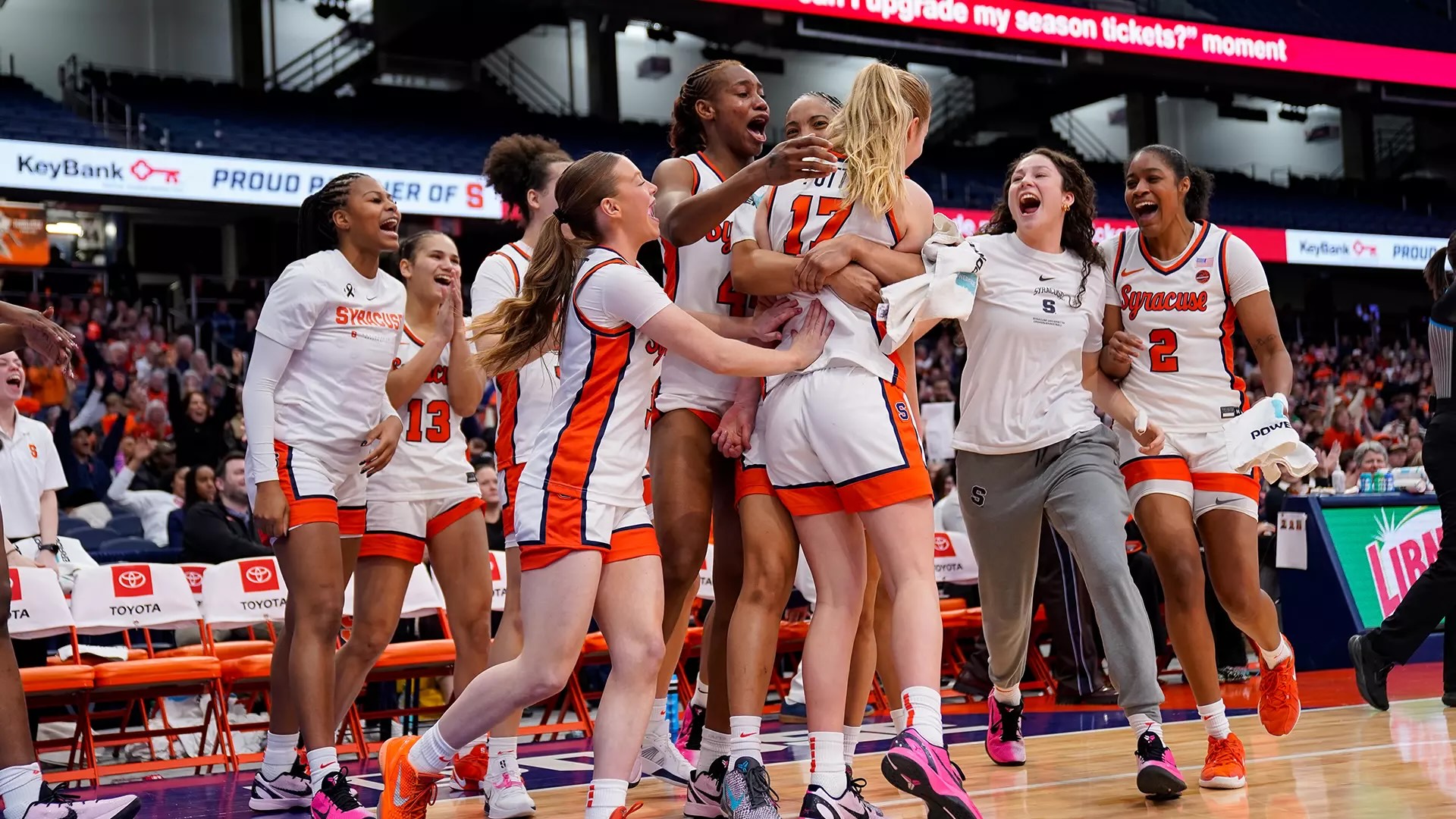 Picked Last, Playing On: Syracuse Women’s Basketball Upsets Iowa State, Draws No. 1 UConn Monday Night