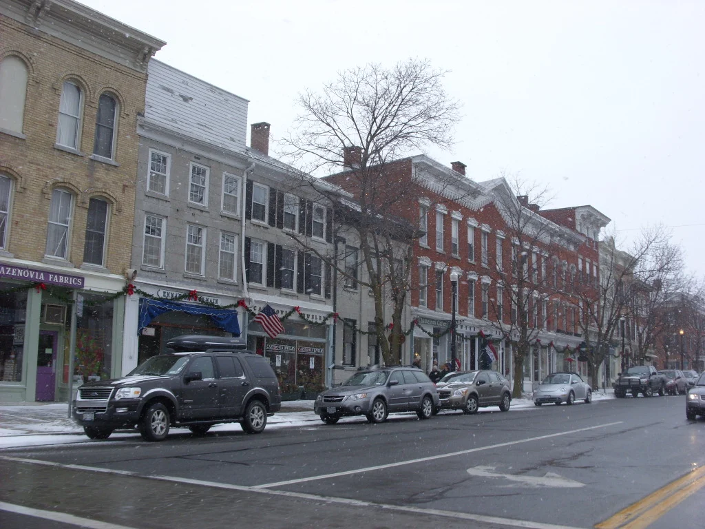 Downtown Cazenovia village