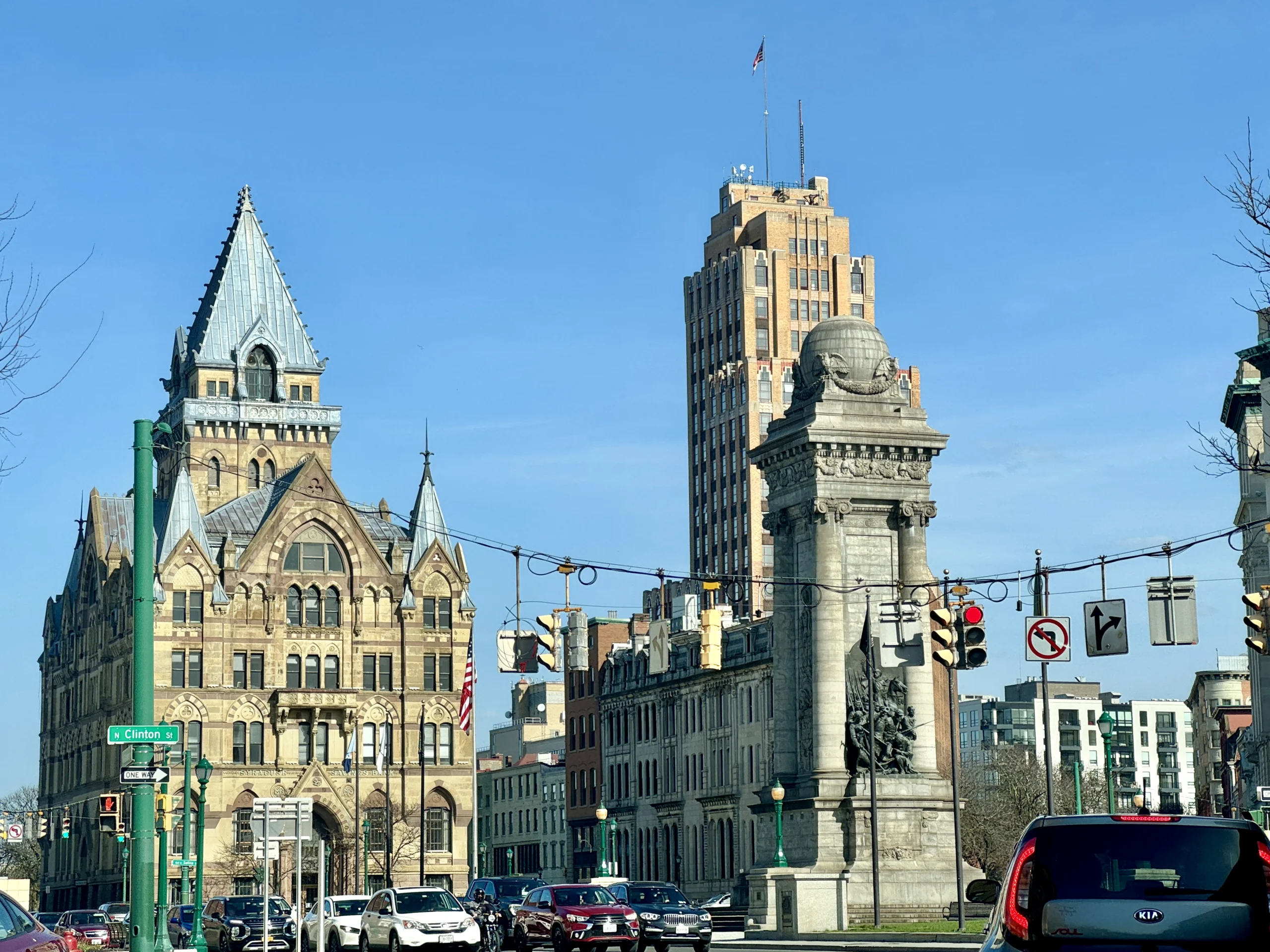 Clinton Square in downtown Syracuse, New York, home of the annual Taste of Syracuse festival.