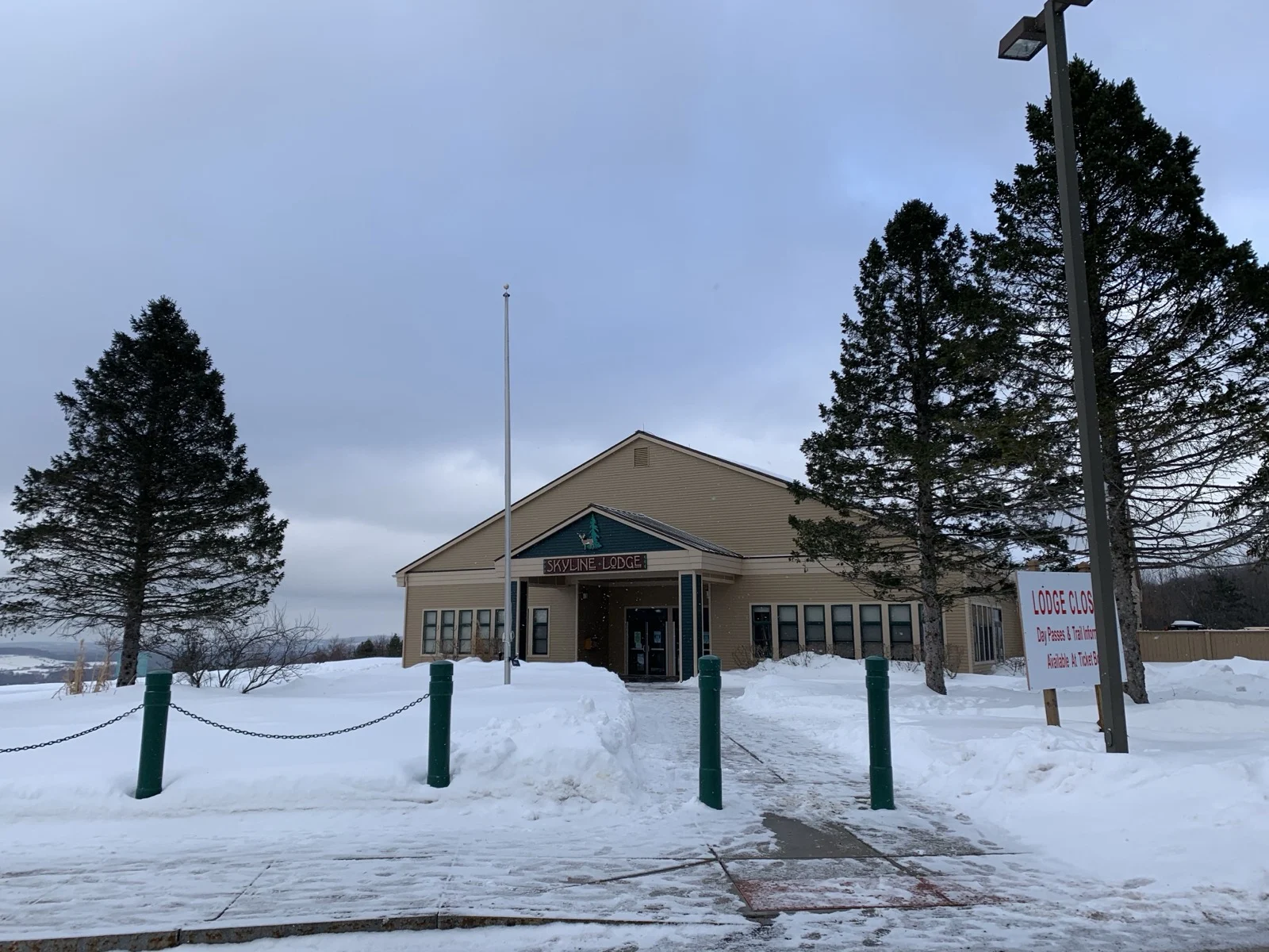 Hilltop view at Highland Forest, the largest park in the Onondaga County system