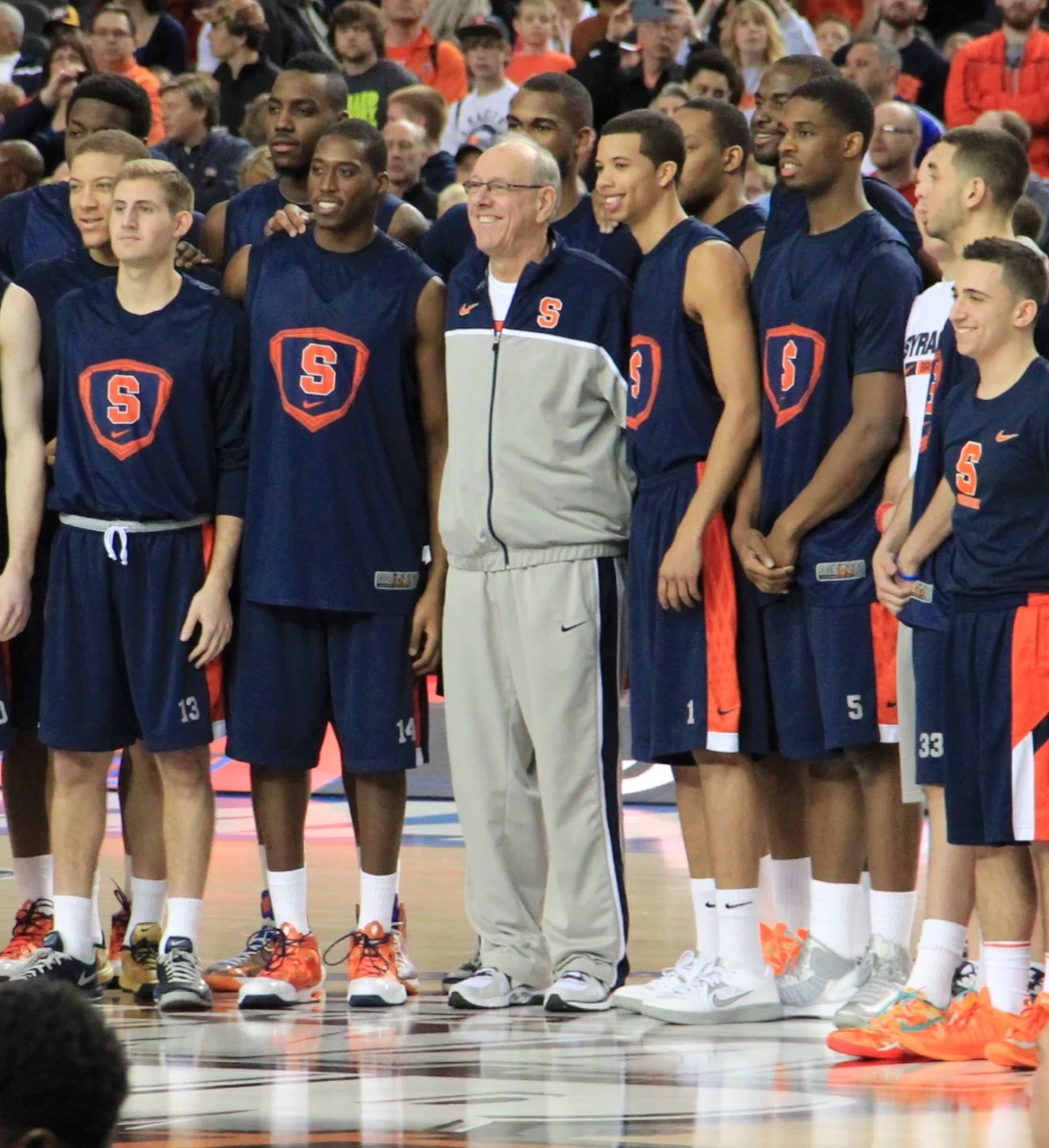 Jim Boeheim, Syracuse head coach for 47 seasons from 1976 to 2023.