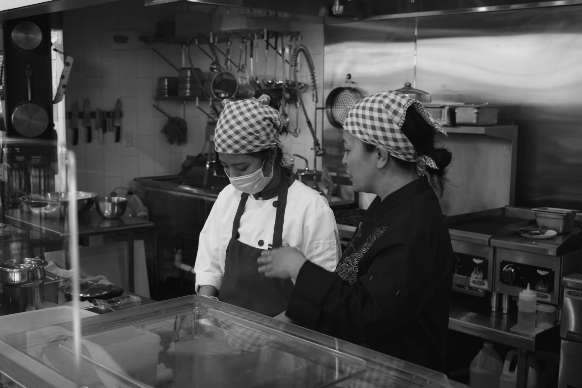 A vendor stall inside Salt City Market