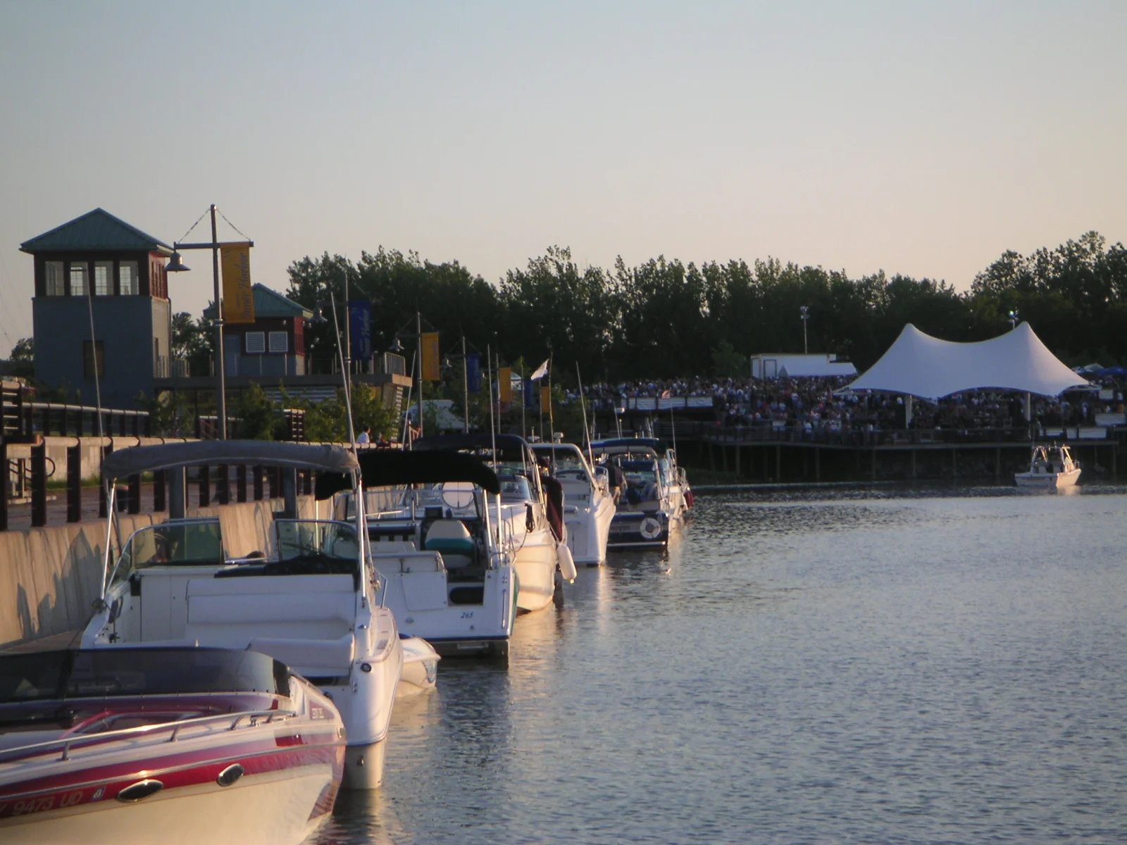 Syracuse Inner Harbor waterfront, the future site of the Onondaga County Aquarium.