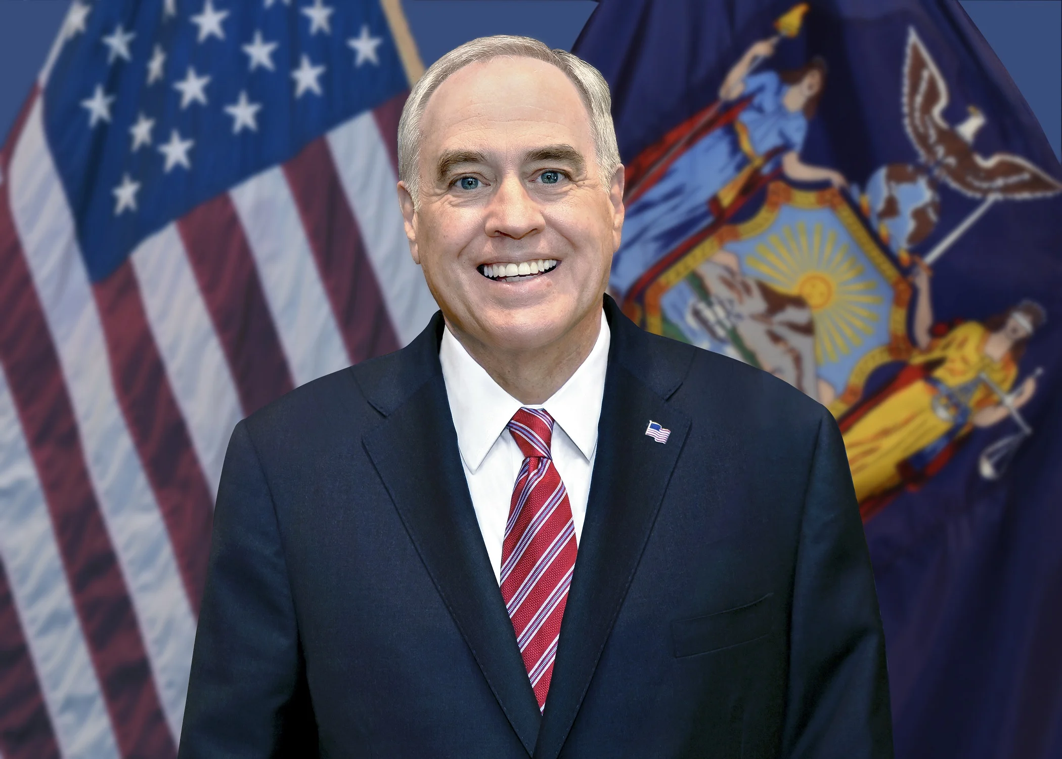Official portrait of New York State Comptroller Thomas P. DiNapoli.