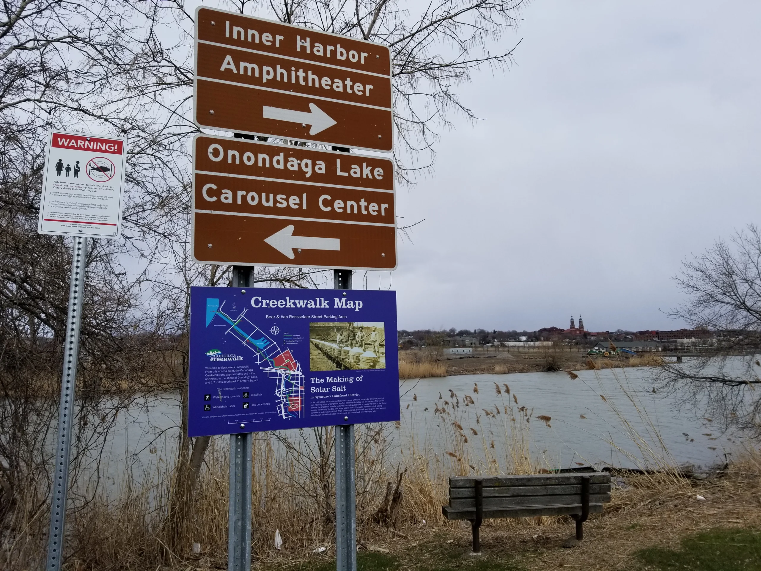 Syracuse Inner Harbor at the Onondaga Creekwalk
