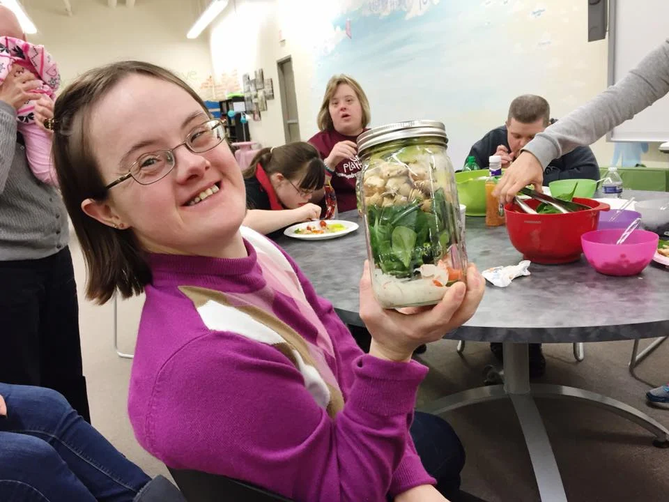 Photo of GiGi's Playhouse Syracuse activities, posted on the chapter's own website.