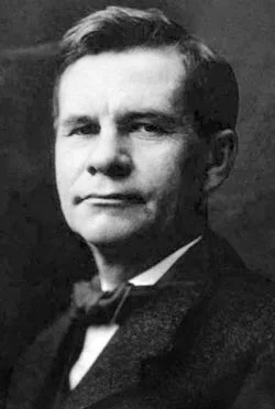 Portrait of Gustav Stickley, eldest of the Stickley brothers