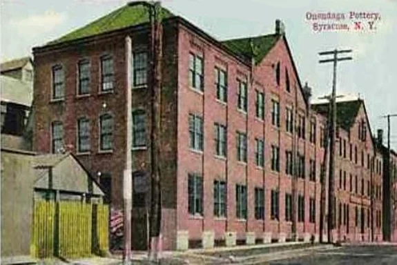 Onondaga Pottery Company factory in Syracuse, the 1924 customer for the first centrifugal chiller