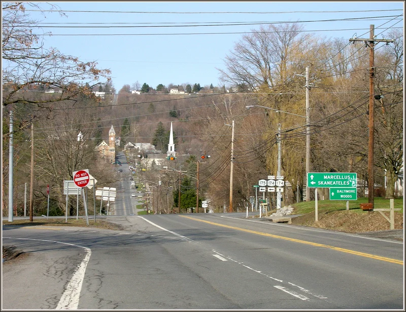 Marcellus village intersection