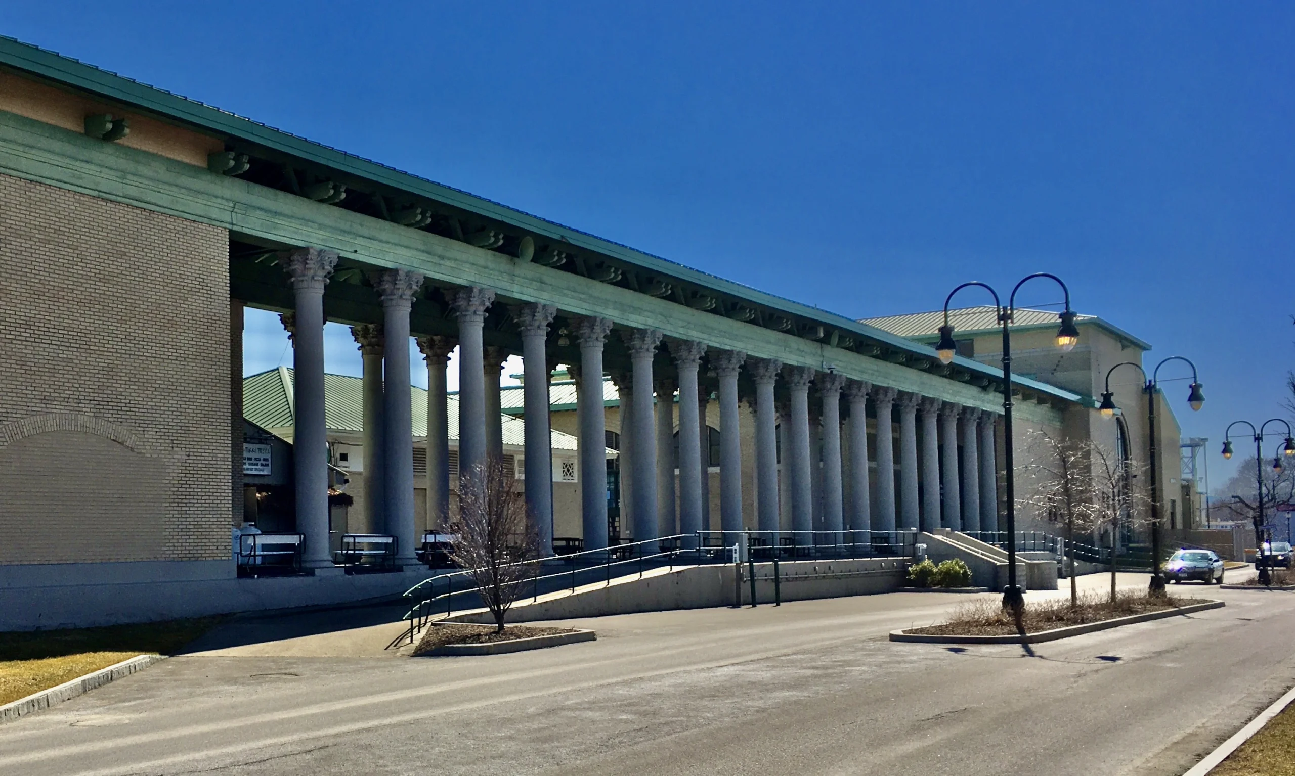 A commercial building in Onondaga County, New York