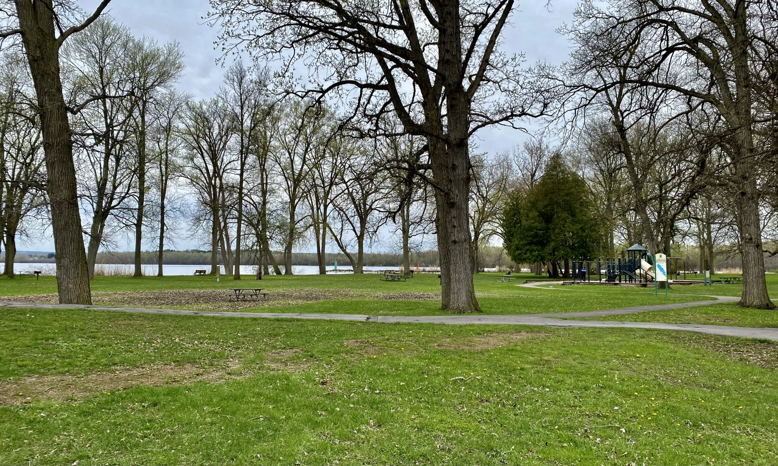 Willow Bay at Onondaga Lake Park near Liverpool, New York