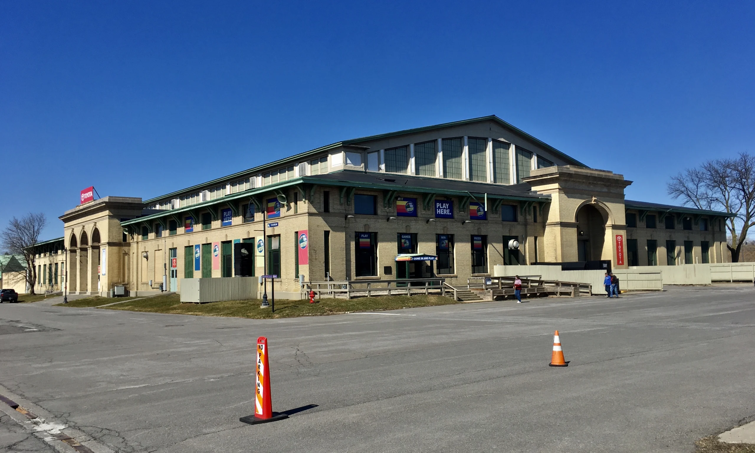 The Toyota Coliseum at the New York State Fairgrounds in Geddes, New York