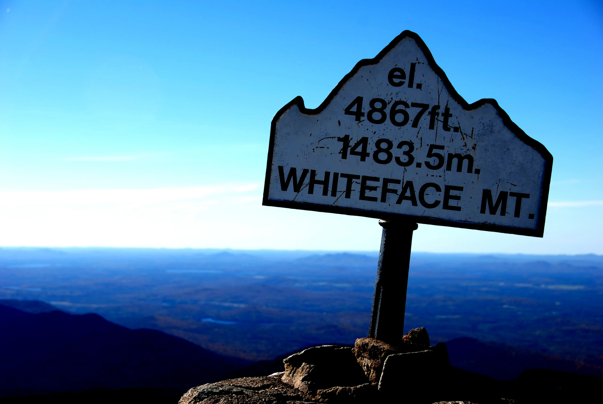 The summit of Whiteface Mountain in the Adirondacks, New York