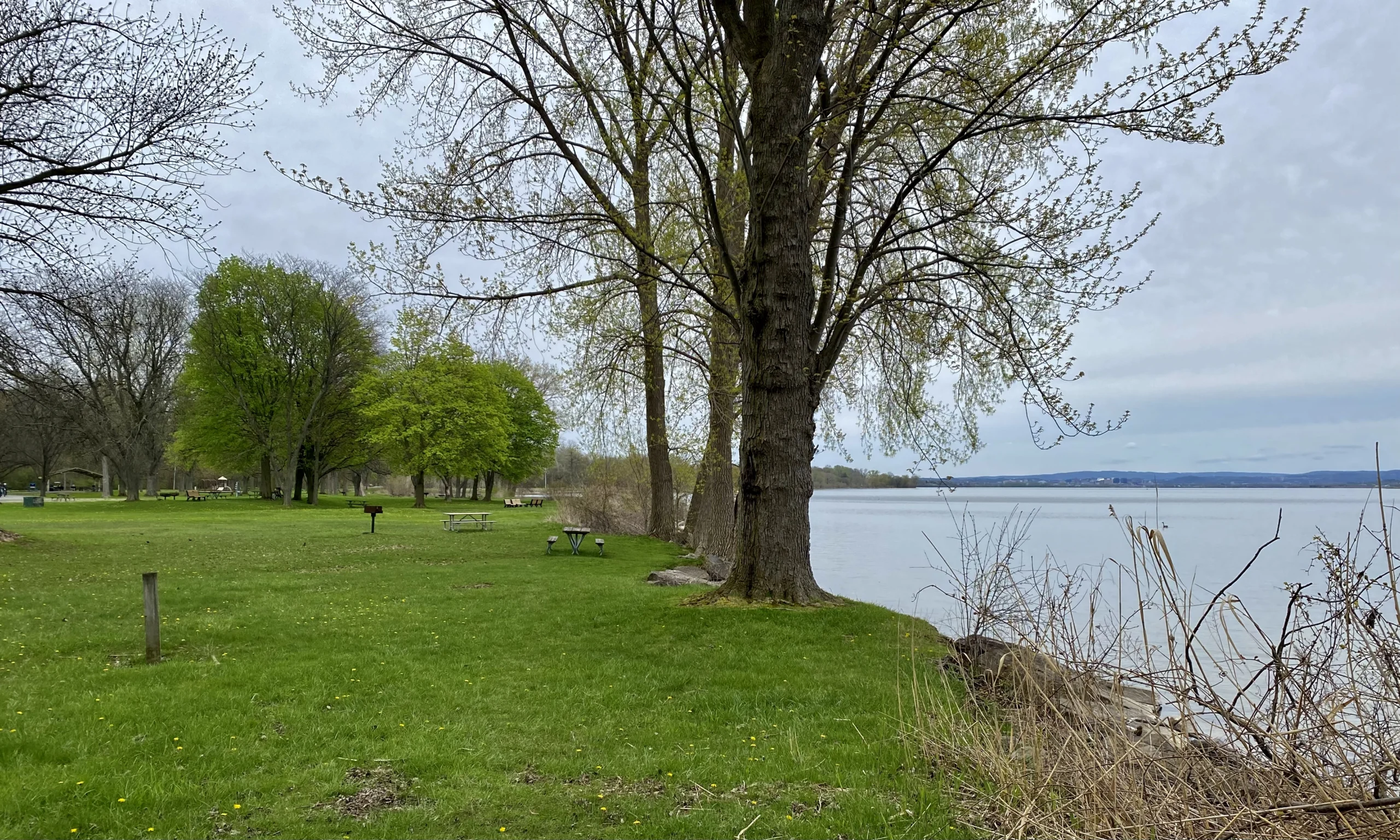 The Willow Bay section of Onondaga Lake Park in the Town of Salina, New York