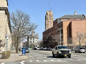Onondaga County crash data: 46,596 crashes from 2021 through 2024, and where they cluster